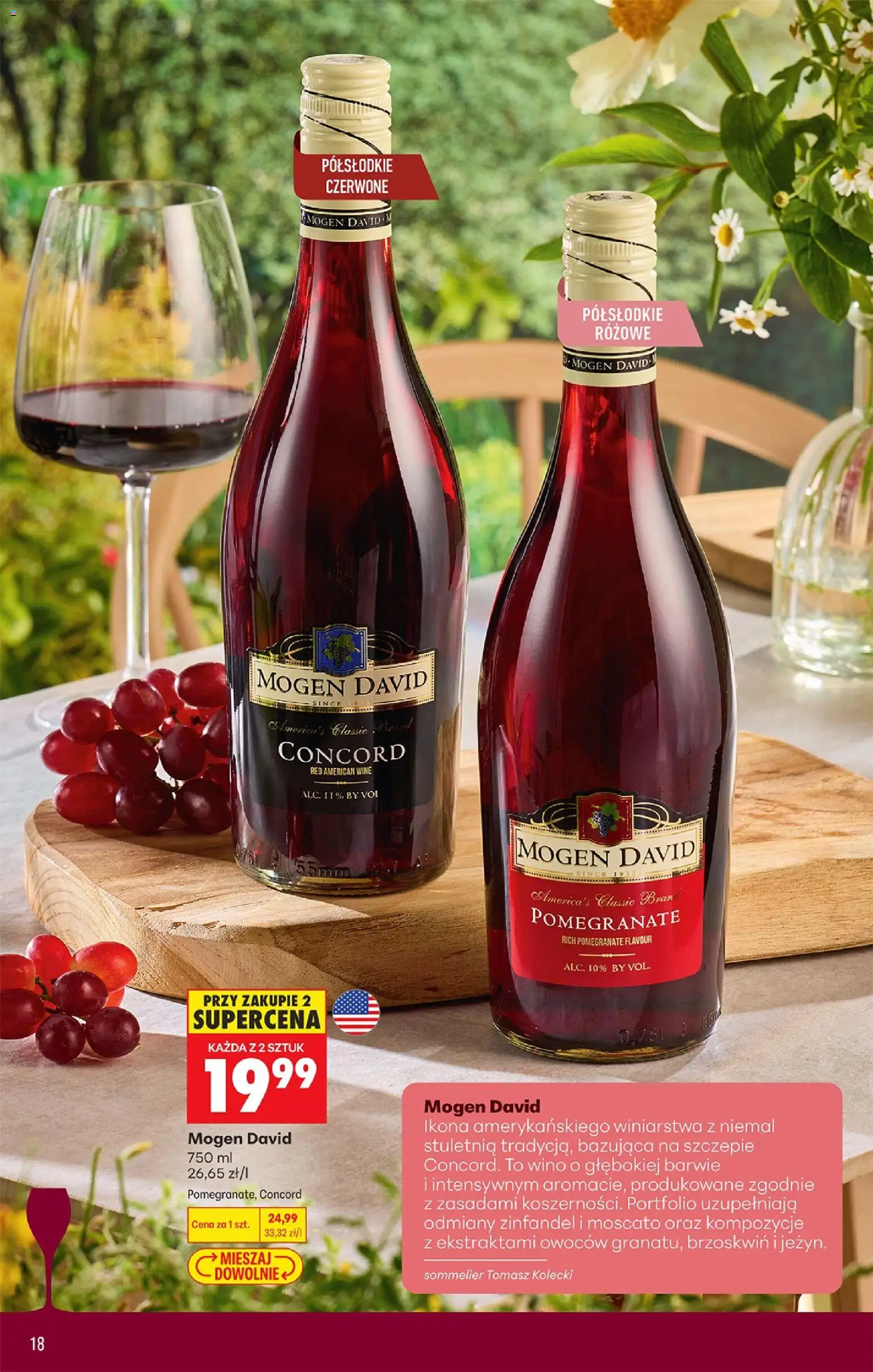 Biedronka gazetka - Czas na toast od 20.04.2026 | Strona: 18