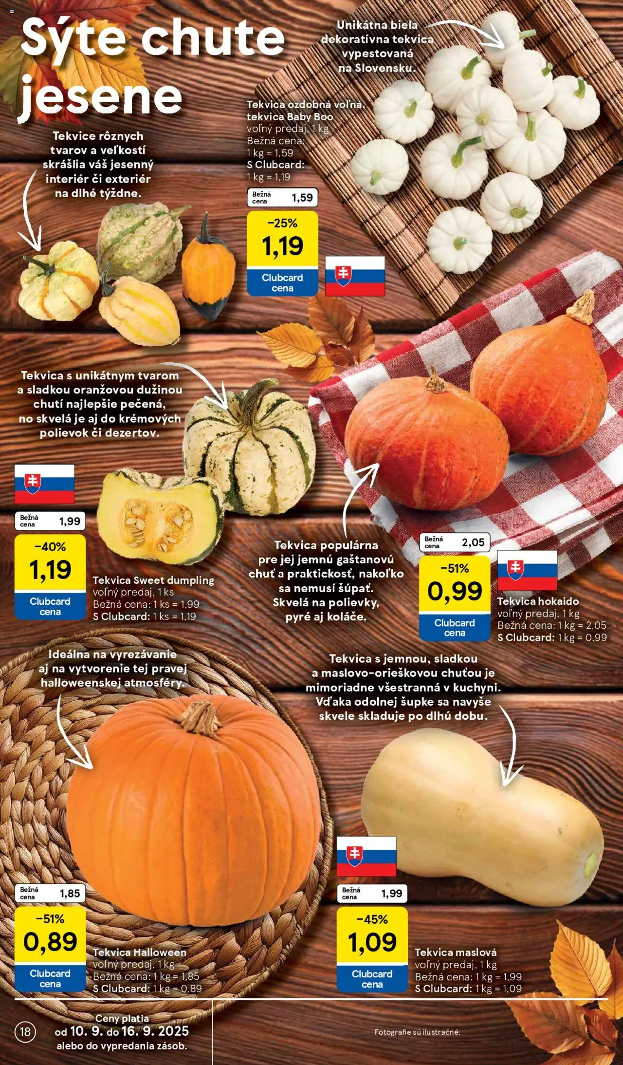 Nové Tesco akcie – leták je platný od 10.09.2025 | Strana: 18