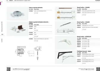 Elgrad - Katalog 2025 - Pregled kataloga iz trgovine Elgrad, vrijedi od 06.10.2025 | Stranica: 268 | Proizvodi: Polica