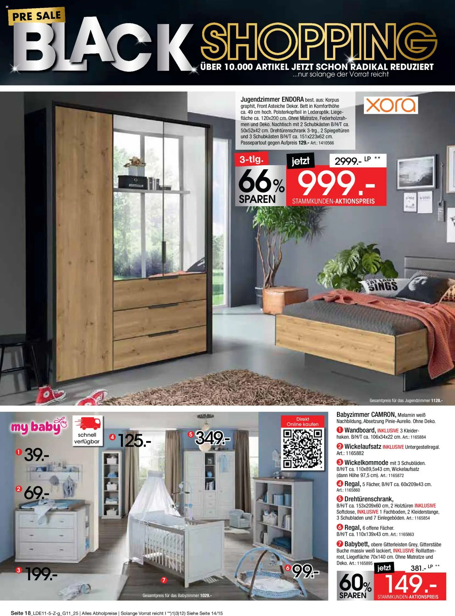 Zurbrüggen - Black Friday – gültig ab 08.11.2025 | Seite: 20 | Produkte: Bett, Matratze, Drehtürenschrank, Liege