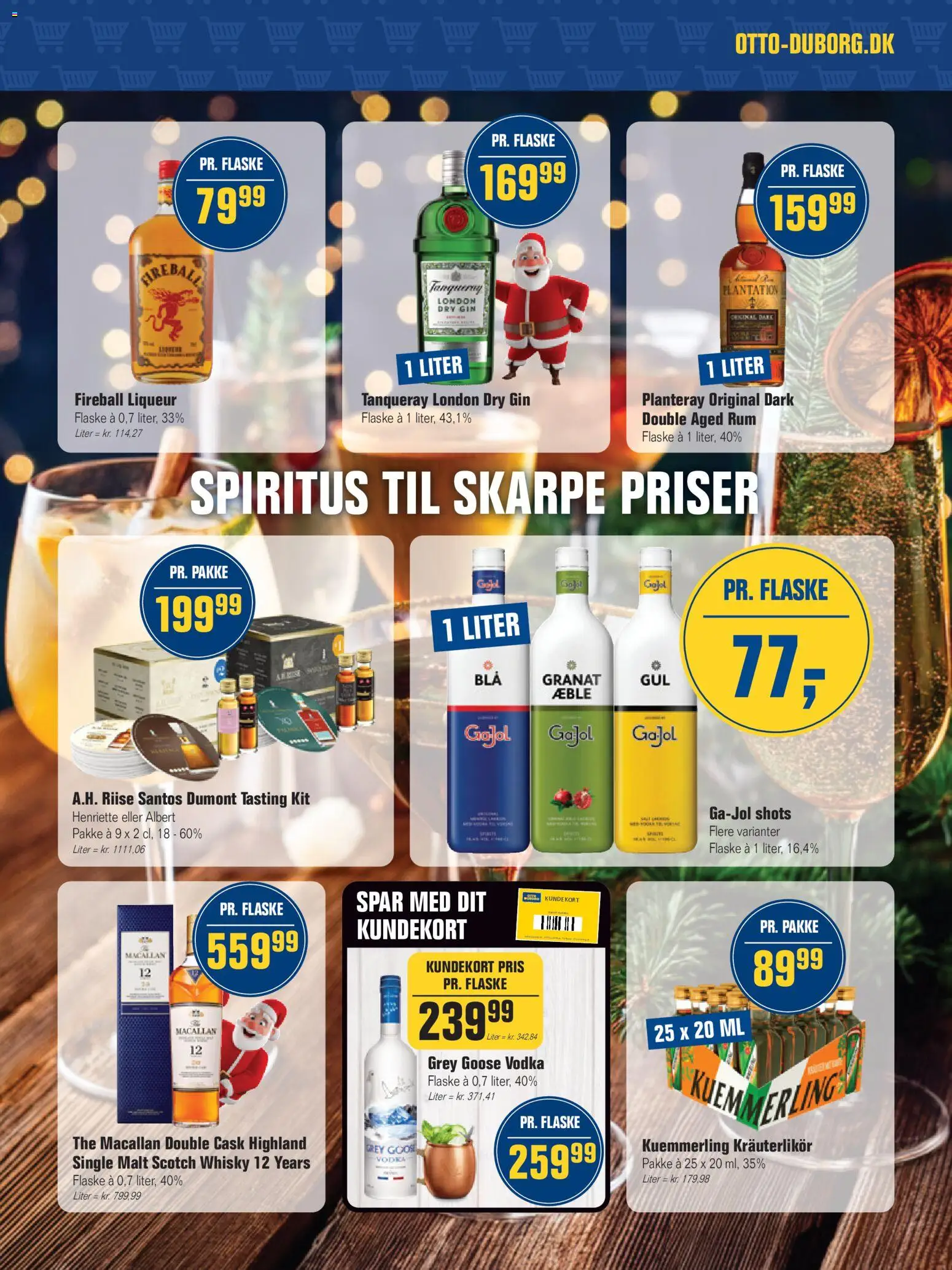 Otto Duborg tilbudsavis – gyldig fra 27.11.2025 | Side: 19 | Produkter: Gin, Vodka, Whisky