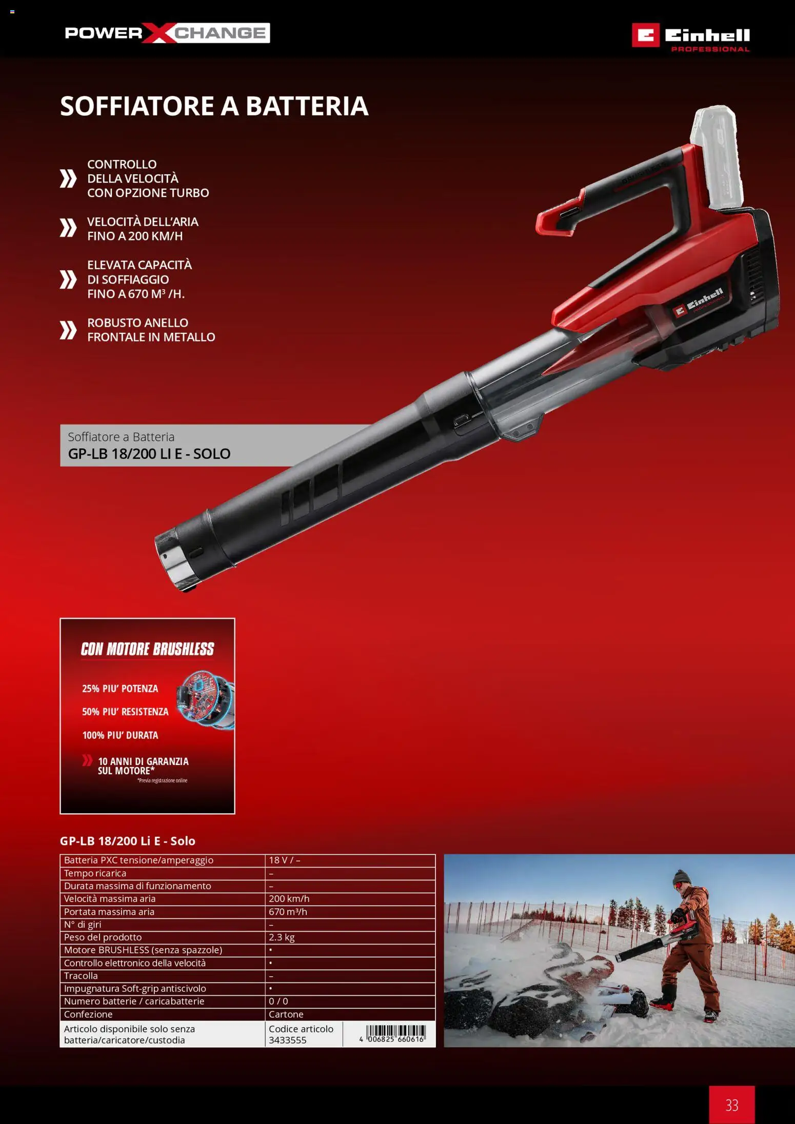 Volantino Einhell del 17.03.2026 | Pagina: 35 | Prodotti: Anello, Batteria, Batterie, Caricabatterie