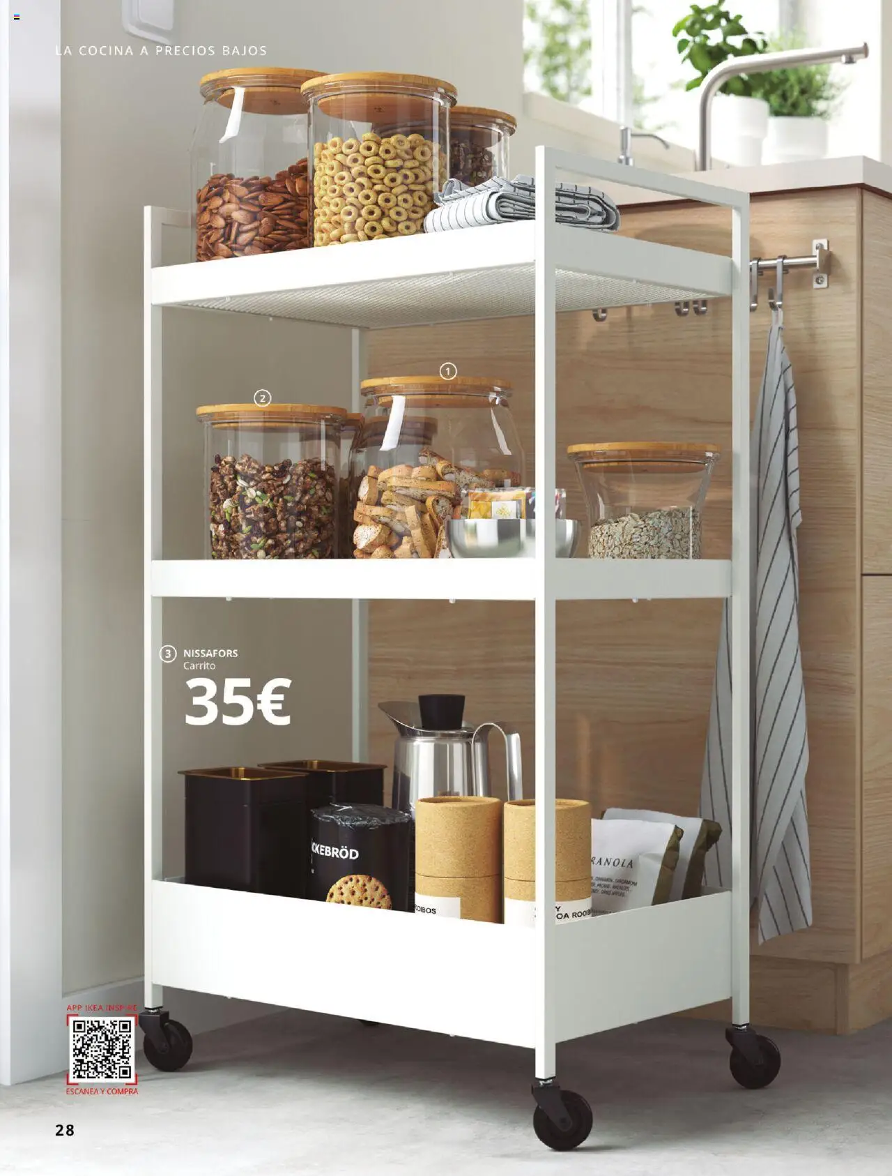 Catálogo IKEA Precios bajos. Muy bajos │ válido desde el 04.02.2025 | Página: 28 | Productos: Cocina