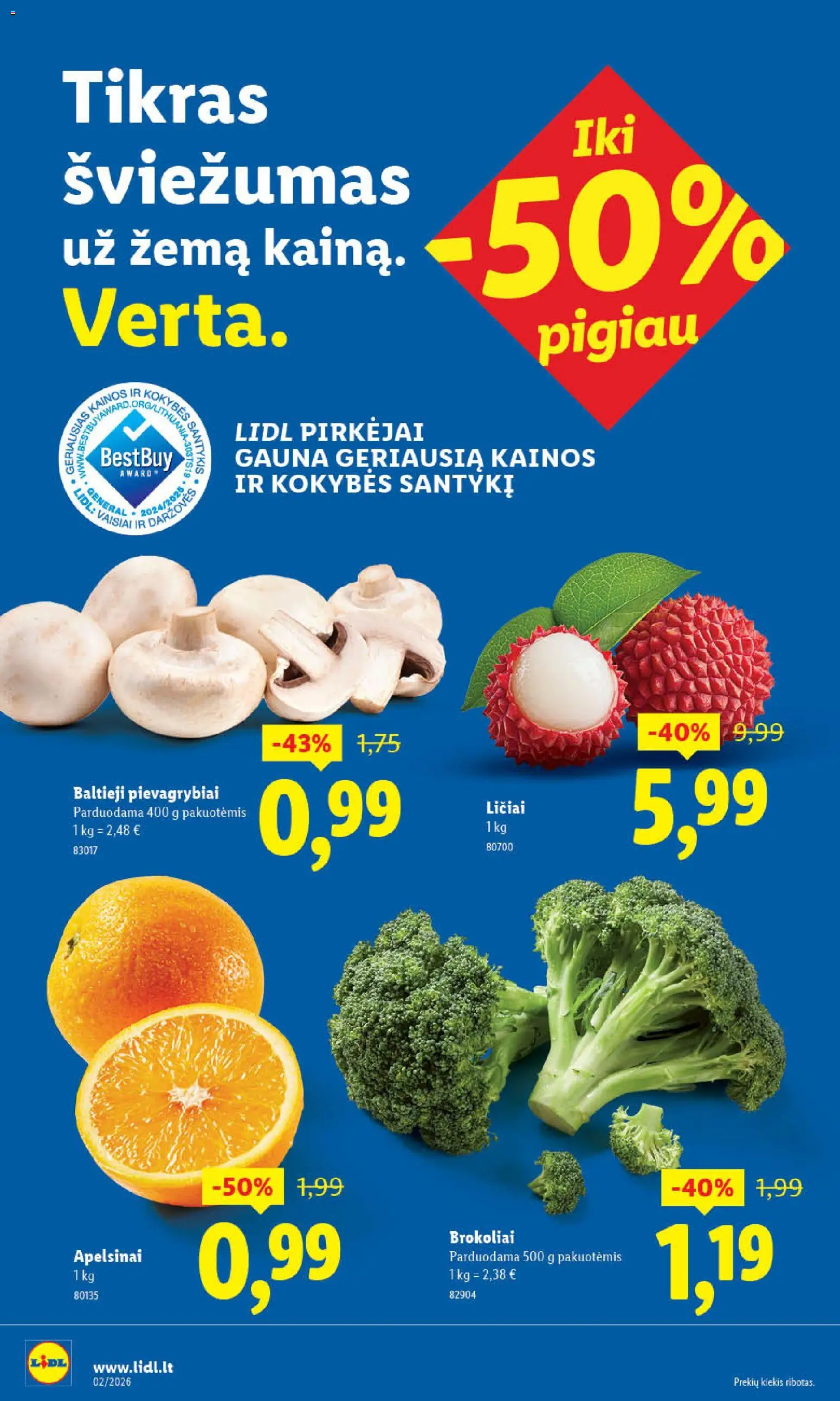 LIDL akcijos nuo 05.01.2026 | Puslapis: 22