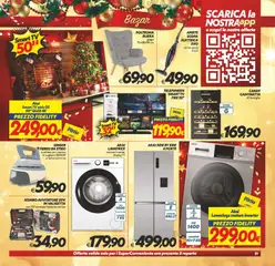 Anteprima del volantino SuperConveniente Gela/Avola/Lascari catalogo valido a partire dal 16.12.2025 | Pagina: 31 | Prodotti: Lavasciuga, Caldaia, TV, Ferro da stiro