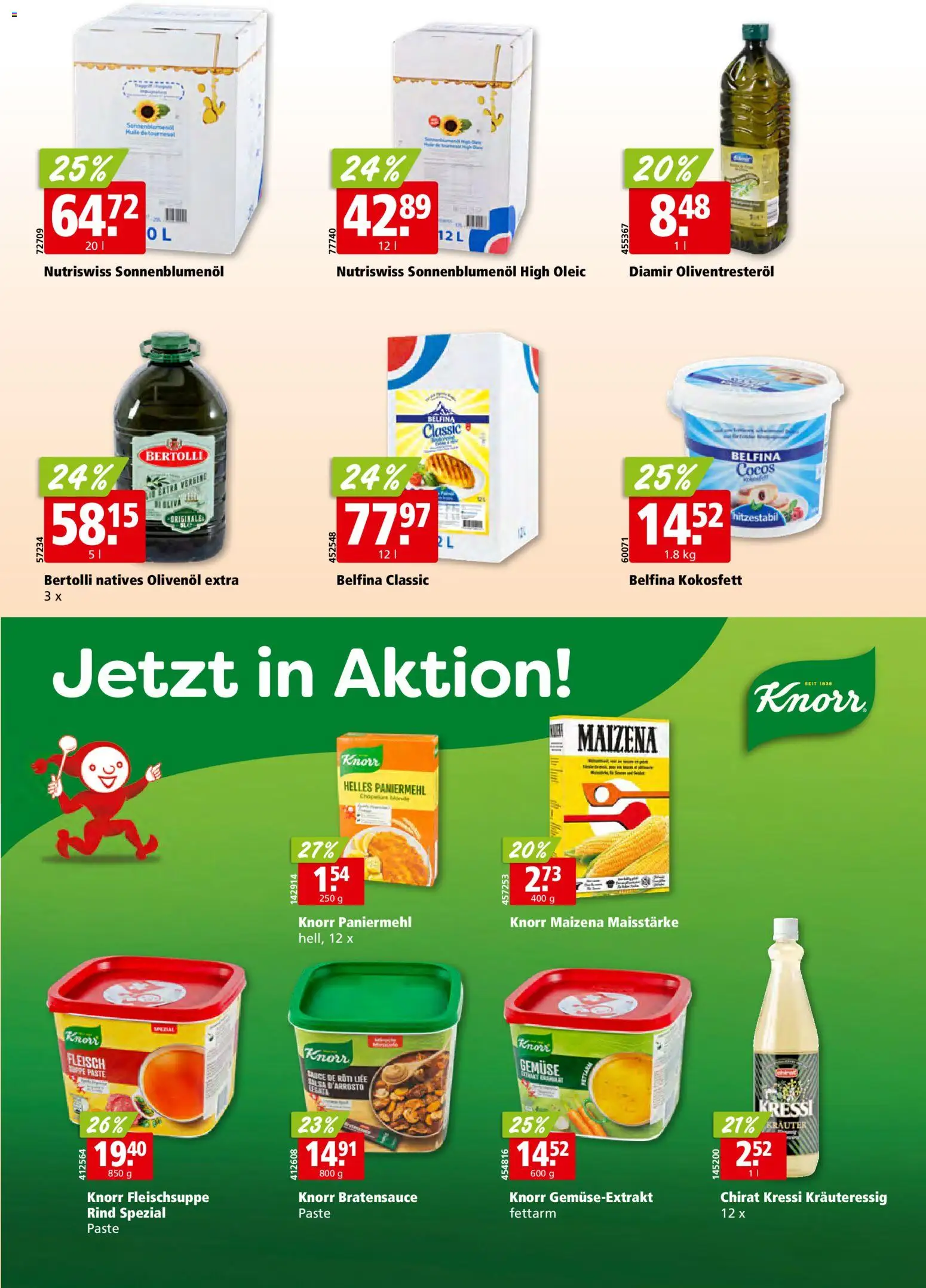 Aligro Aktionen Schlieren, Gossau SG, Frauenfeld, Rapperswil-Jona, Sargans, Bern, Brüttisellen, Pratteln, Emmen, Spreitenbach – gültig ab 23.02.2026 | Seite: 27 | Produkte: Gemüse