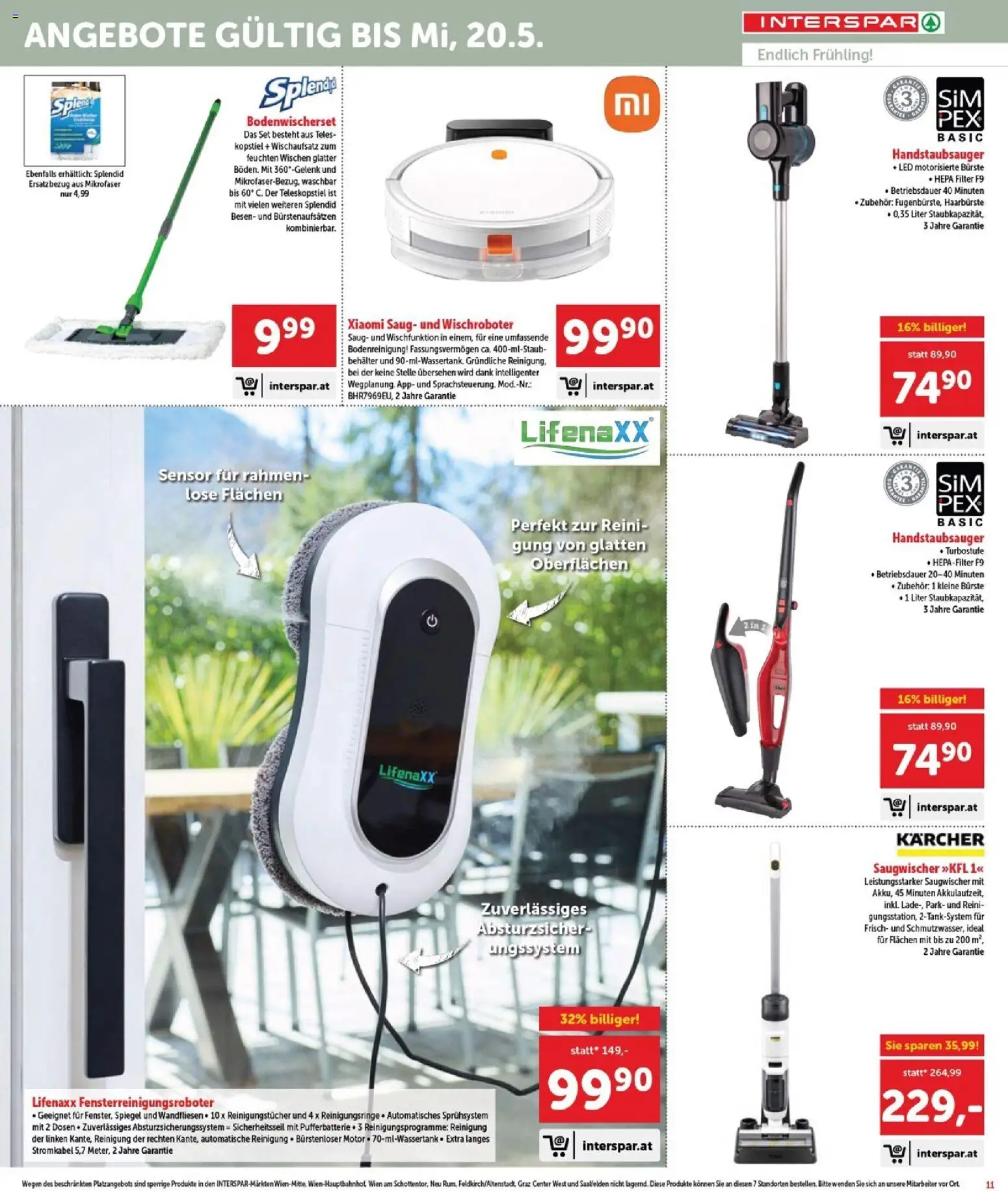 Interspar Flugblatt - Burgenland Nord gültig ab 30.04.2026 | Seite: 12 | Produkte: Spiegel, Bürste, Reinigungstücher