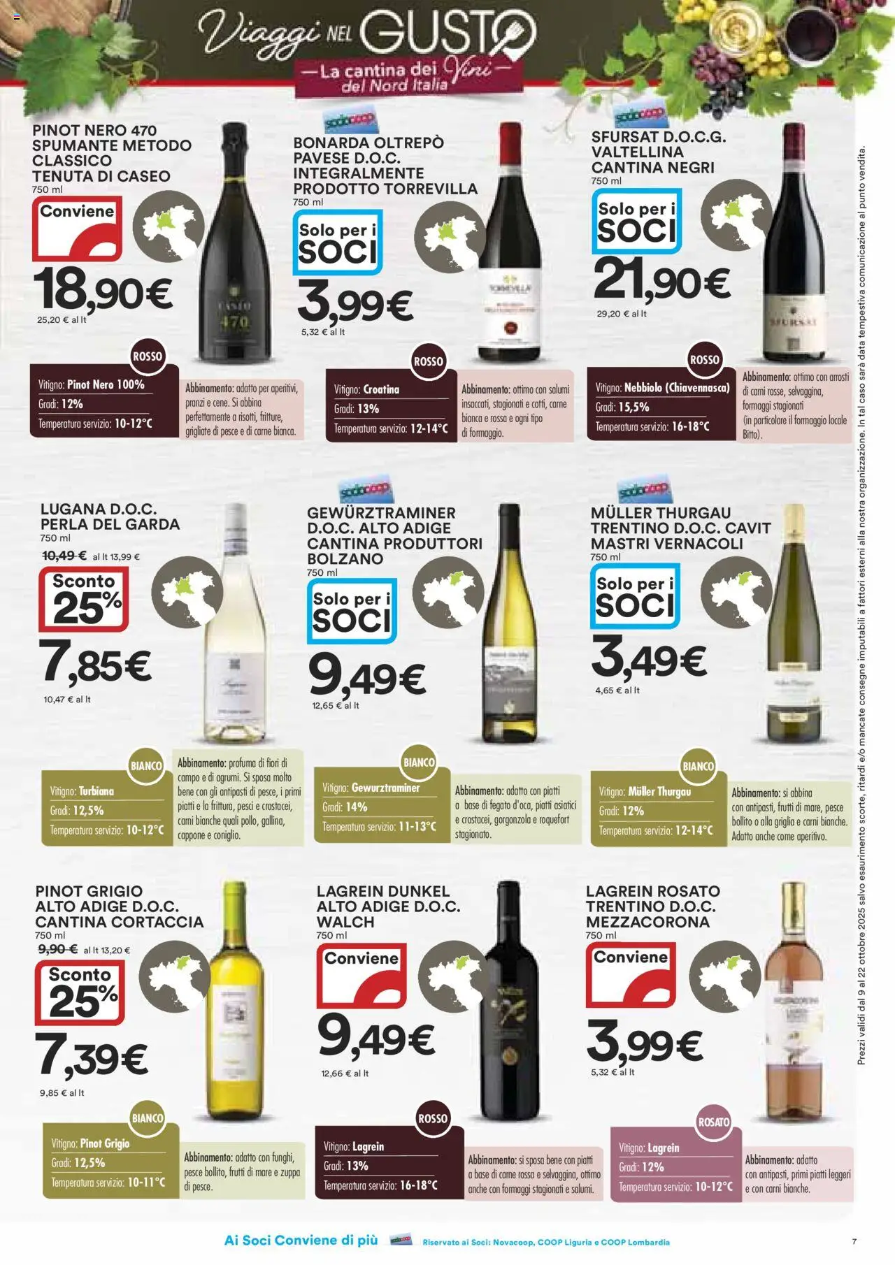 Volantino Ipercoop del 09.10.2025 | Pagina: 7 | Prodotti: Frutti di mare, Formaggio, Griglia, Gorgonzola