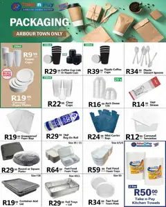Take n Pay specials catalogue – valid from 27.04.2026 | Page: 42 | Products: Platter, Plate, Coffee, Paper plates