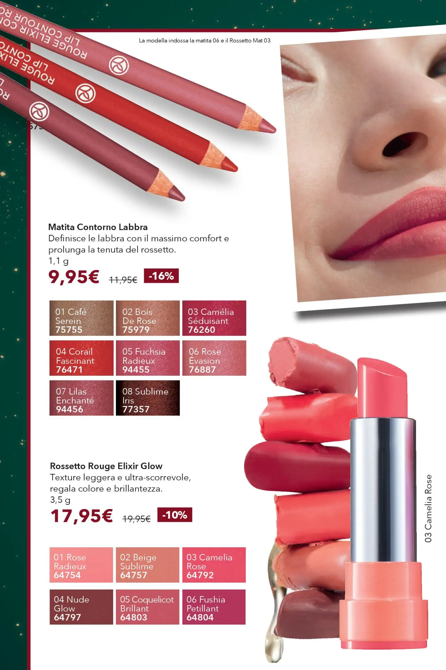 Volantino Yves Rocher del 29.11.2025 | Pagina: 42 | Prodotti: Rossetto