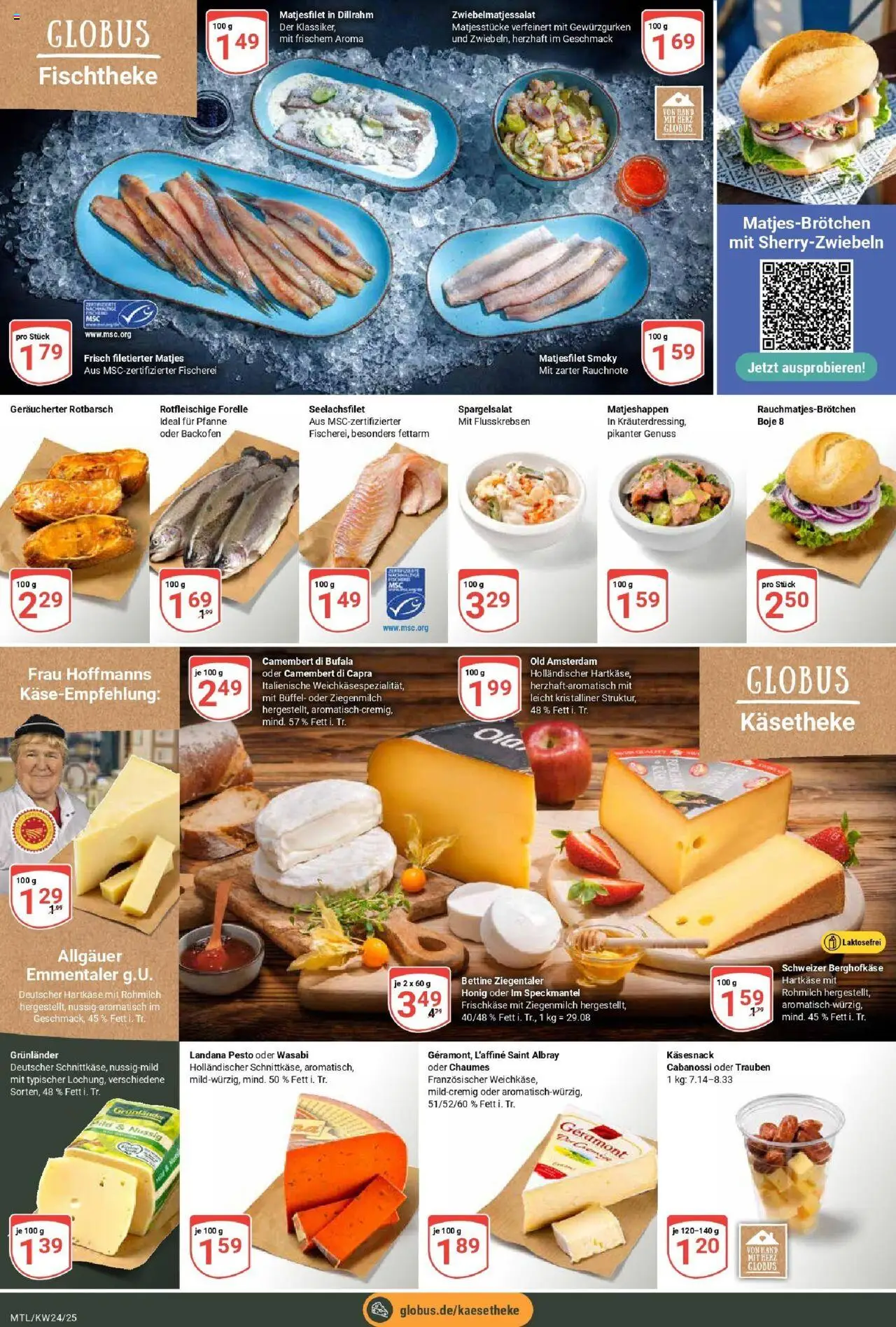 Globus prospekt Maintal-Dörnigheim	 - gültig ab dem 08.06.2025 | Seite: 10 | Produkte: Geramont, Trauben, Grunlander, Backofen