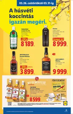 Lidl akciós újság - amely érvényes a következő dátumtól: 26.03.2026 | Oldal: 25