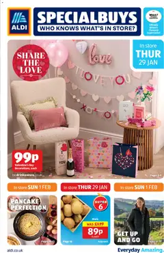 Preview of Aldi - Weekly offers UK Specialbuys valid from 29.01.2026