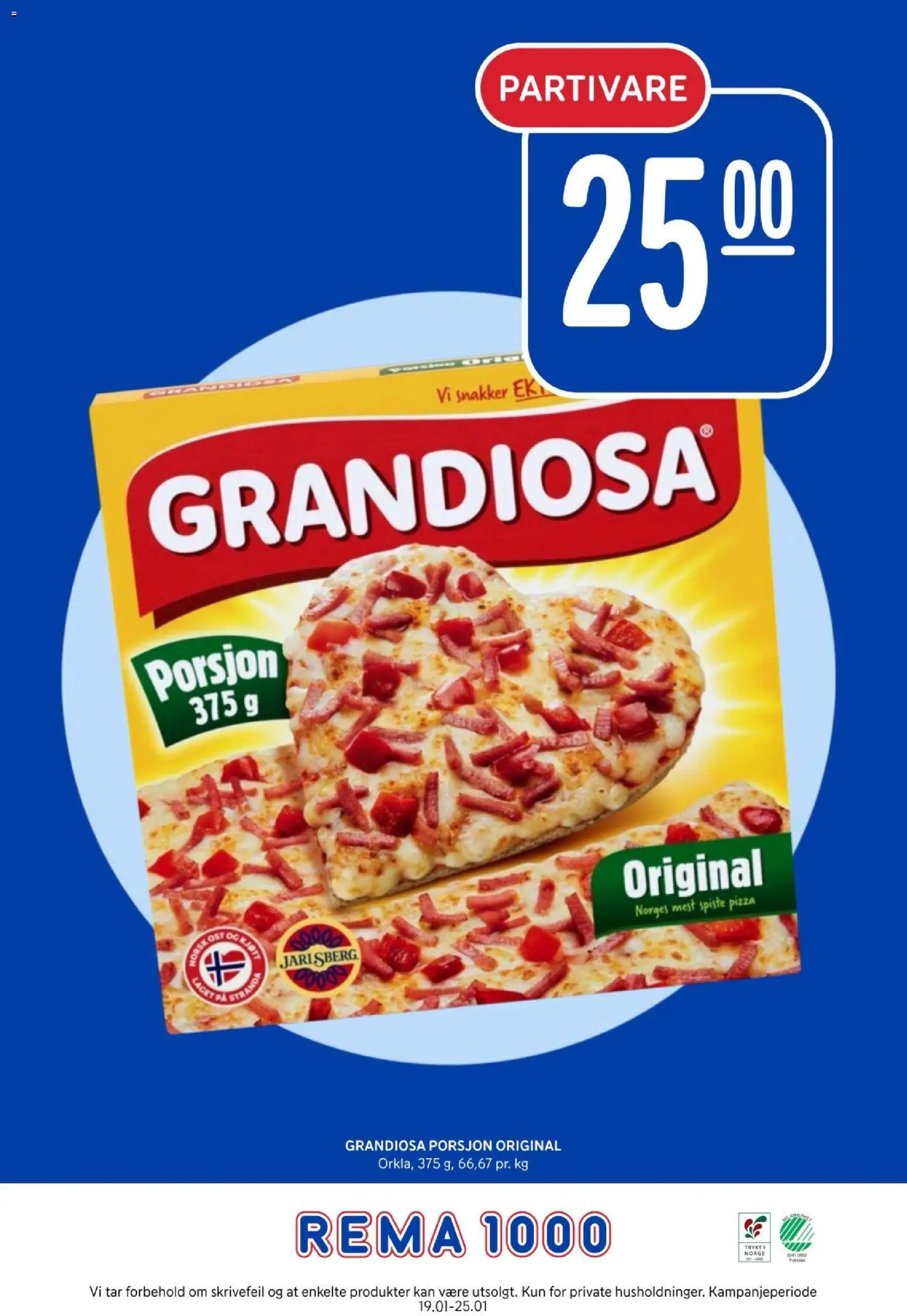 {H1} | Side: 31 | Produkter: Ost, Pizza, Кришка