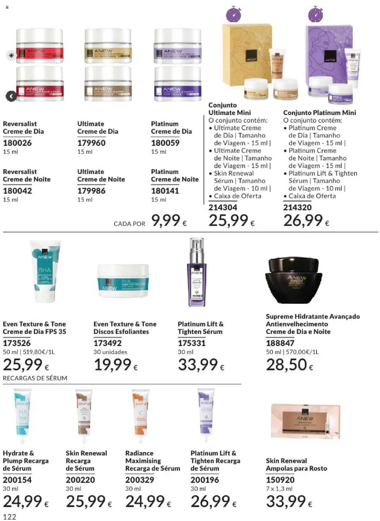 Catálogo Avon Campanha 8 │ válido de 01.08.2025 | Página: 122 | Produtos: Sérum, Caixa, Creme