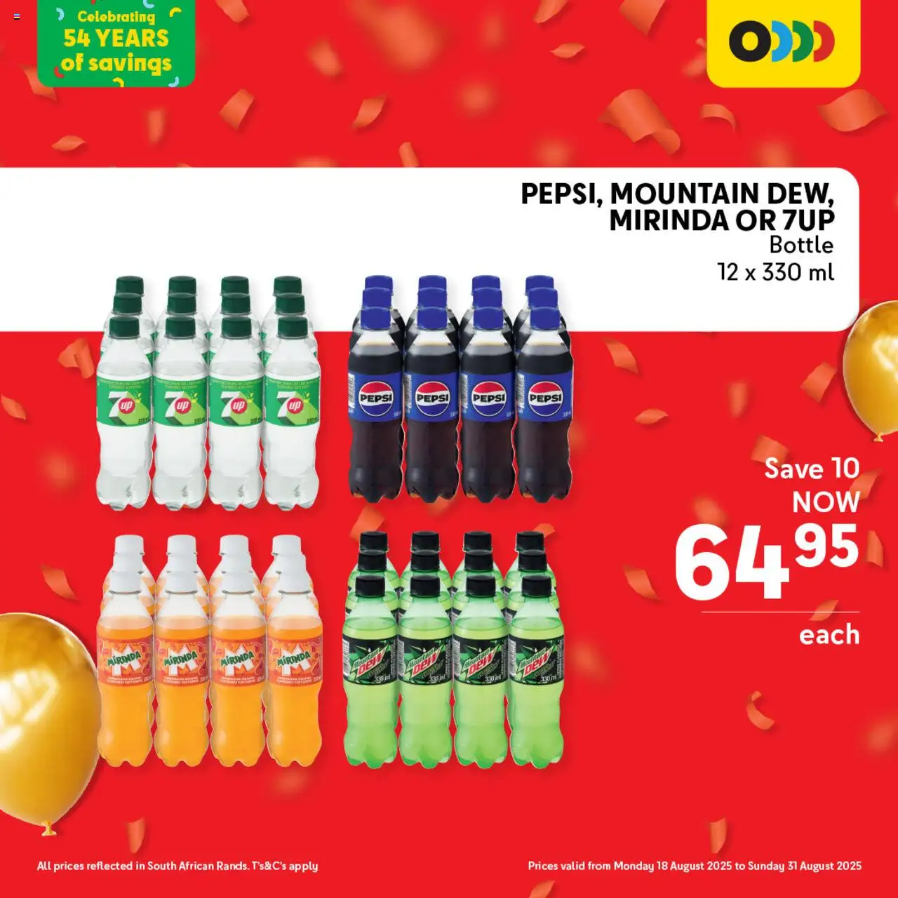 Makro Birthday Deals Drinks │ valid from 18.08.2025 | Page: 13