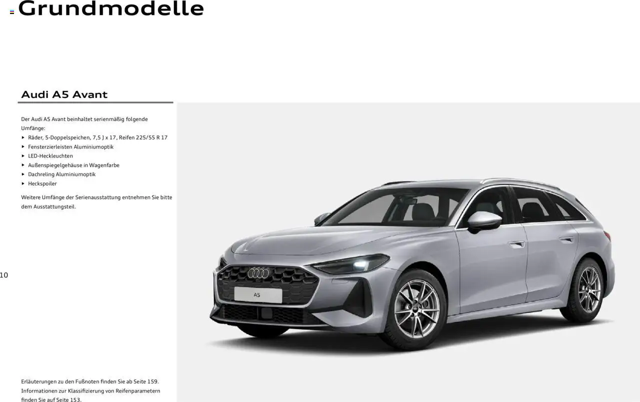 Audi A5 – gültig ab 09.01.2025 | Seite: 10