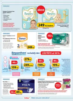 Náhled letáku Dr. Max leták od 01.04.2026 | Strana: 14 | Produkty: Oleje, Pampers, Pampers Premium Care, Dětské pleny