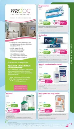 Kulcs Patika Akciós újság - amely érvényes a következő dátumtól: 01.02.2026 | Oldal: 11 | Termékek: Drazsé, Sampon, Bor