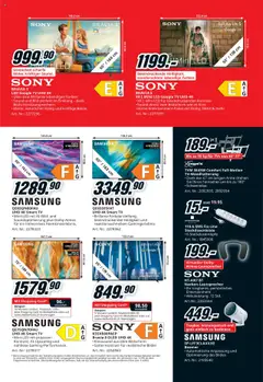 Media Markt Aktionen ab 05.10.2025 gültig | Seite: 5 | Produkte: Bildschirm, TV, Beamer, Sony