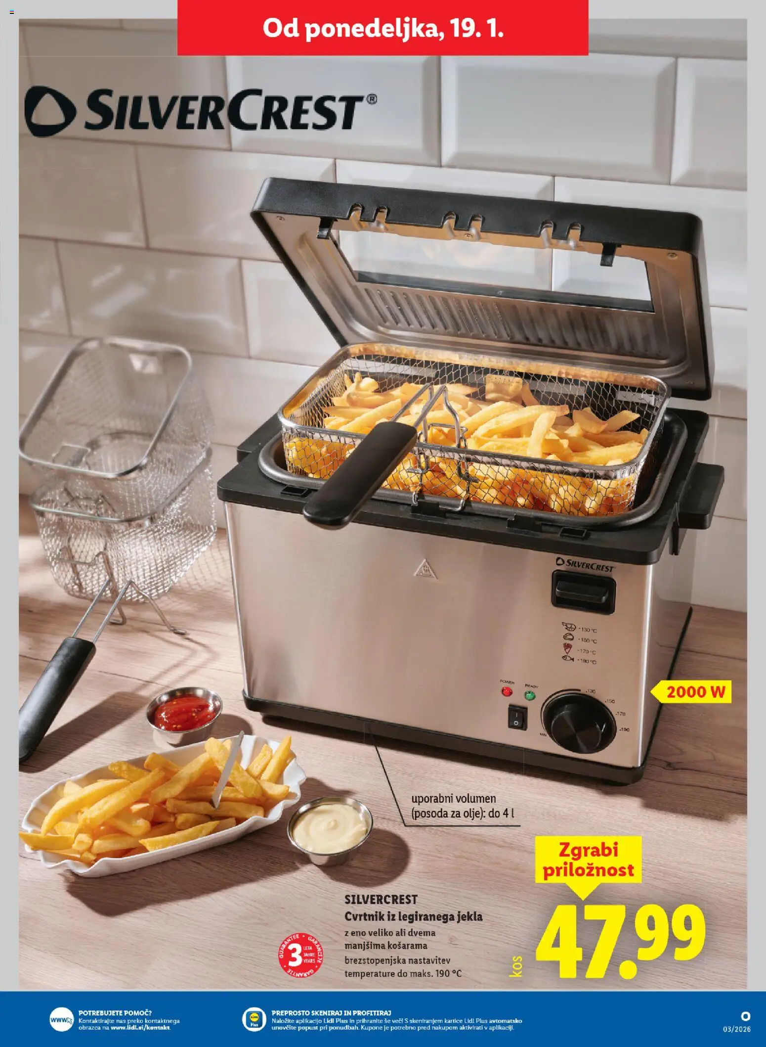 Novi Lidl katalog ponudbe – veljaven od 15.01.2026 | Stran: 45 | Izdelki: Olje