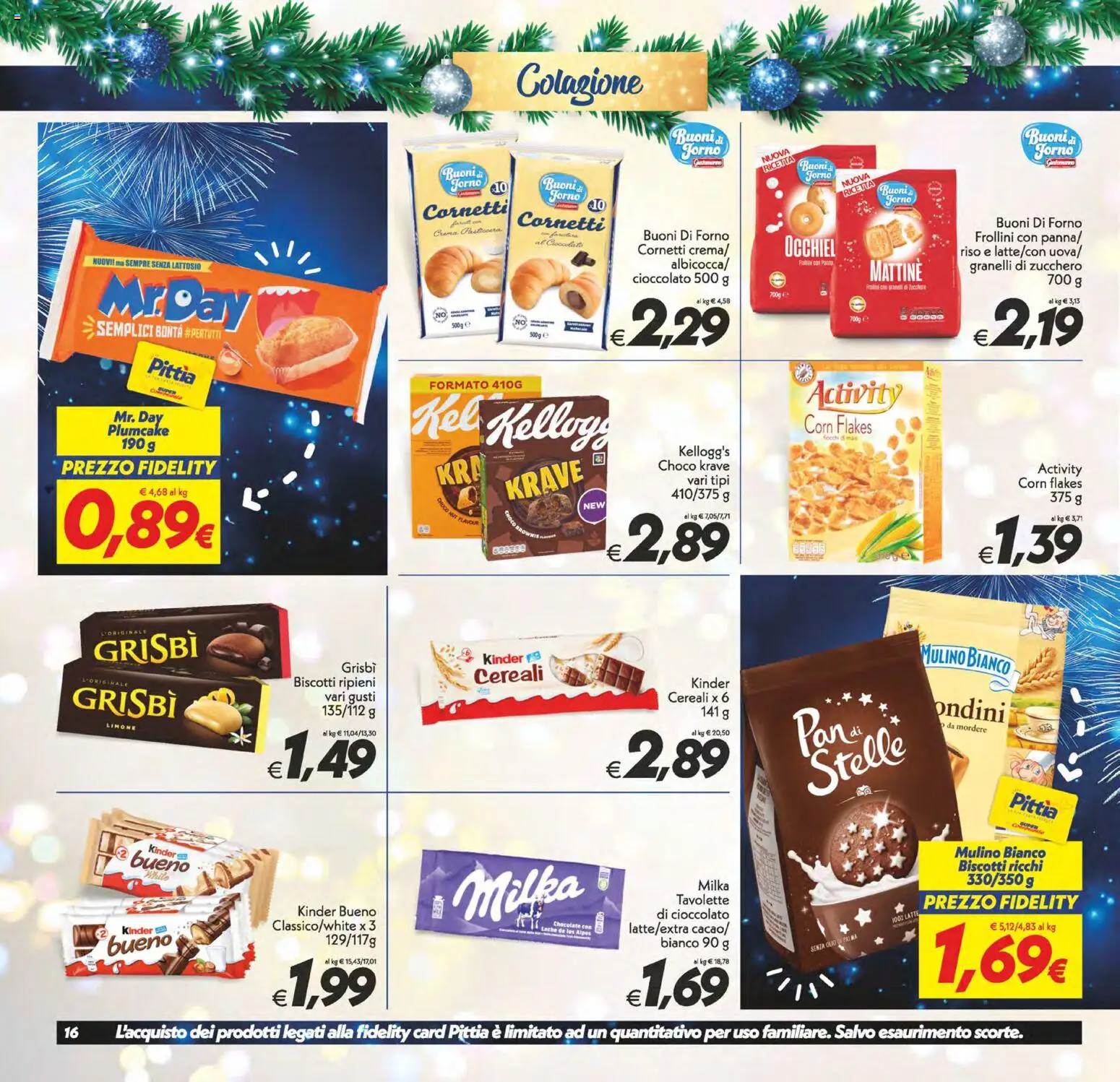 Volantino SuperConveniente del 27.12.2025 | Pagina: 16 | Prodotti: Riso, Latte, Limone, Frollini