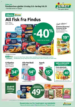 Forhåndsvisning av Joker kundeavis gyldig fra 05.08.2025
