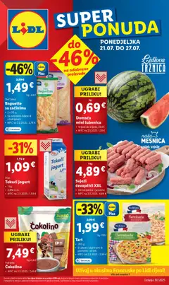Katalog Lidl - Pregled kataloga iz trgovine Lidl, vrijedi od 21.07.2025