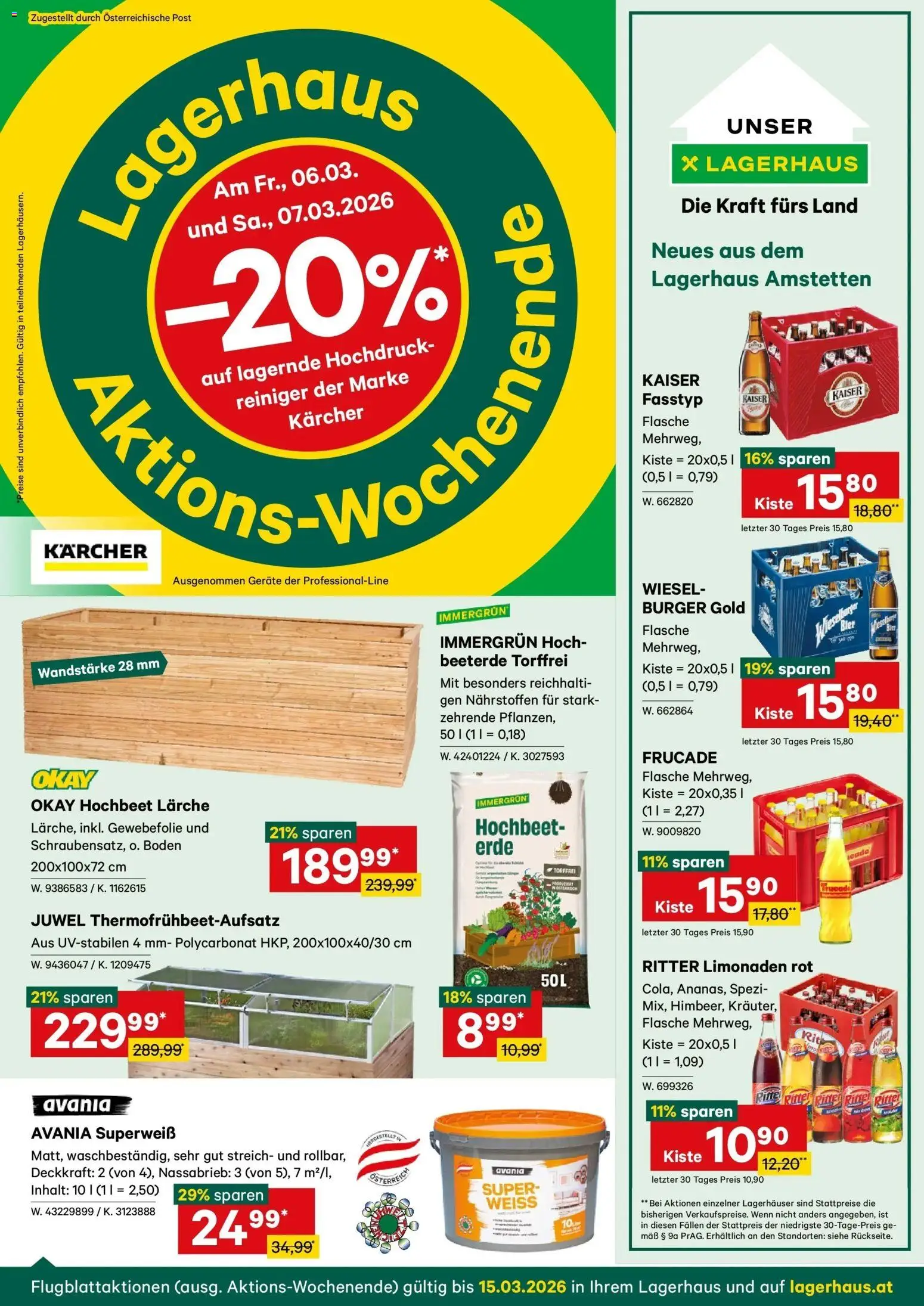 Lagerhaus - Wochen Angebote gültig ab 01.03.2026 | Seite: 1