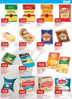 Náhled letáku Kubík leták - Velkoobchod 02/2026 od 01.02.2026 | Strana: 6 | Produkty: Sýr Gouda, Sýr, Eidam, Mozzarella