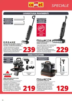 Anteprima del volantino Comet Piccoli Elettrodomestici Stiro, Pulizia e Cura Persona catalogo valido a partire dal 14.11.2025 | Pagina: 26