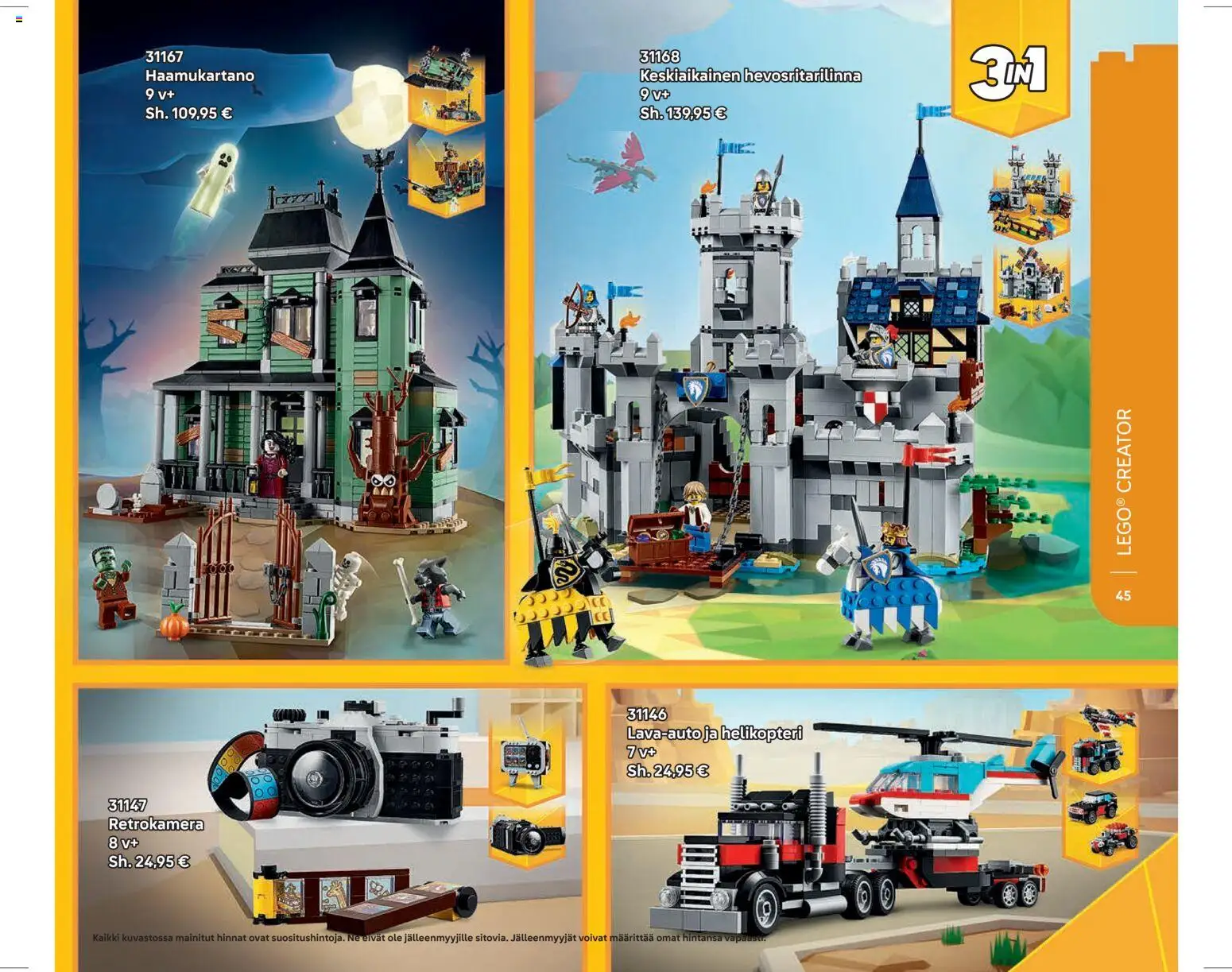 LEGO tarjoukset – voimassa 01.01.2026 alkaen | Sivu: 45