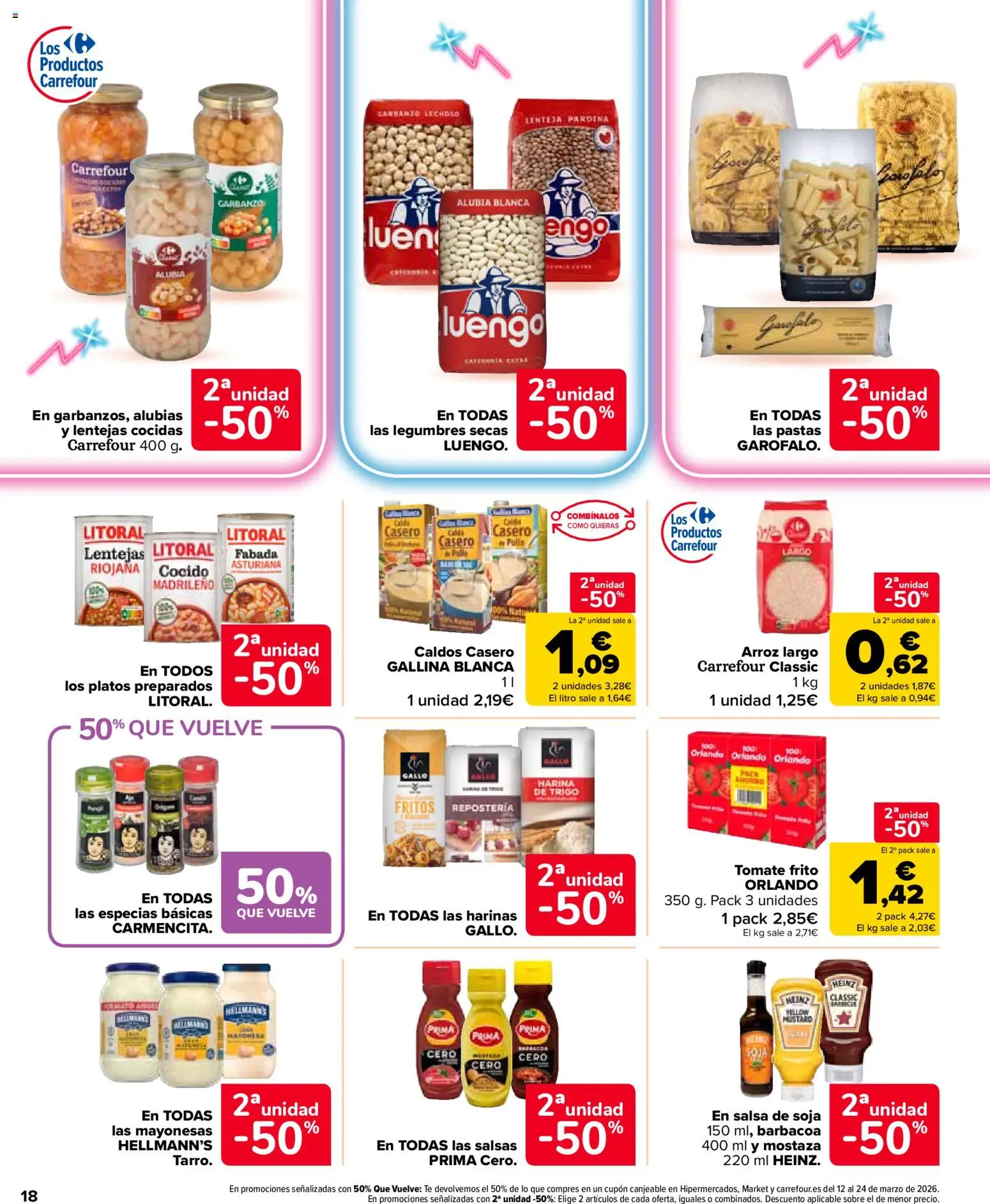 Carrefour Market folleto │ válido desde el 25.02.2026 | Página: 18 | Productos: Arroz, Té, Barbacoa