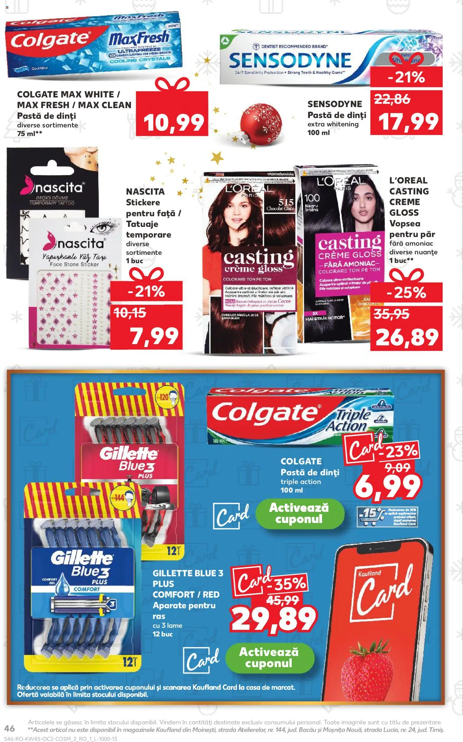 Kaufland RO akciós ujság - amely érvényes a következő dátumtól: 05.11.2025 | Oldal: 46