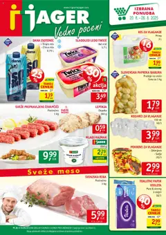 Jager katalog - pregled letaka veljavnega od 20.08.2025