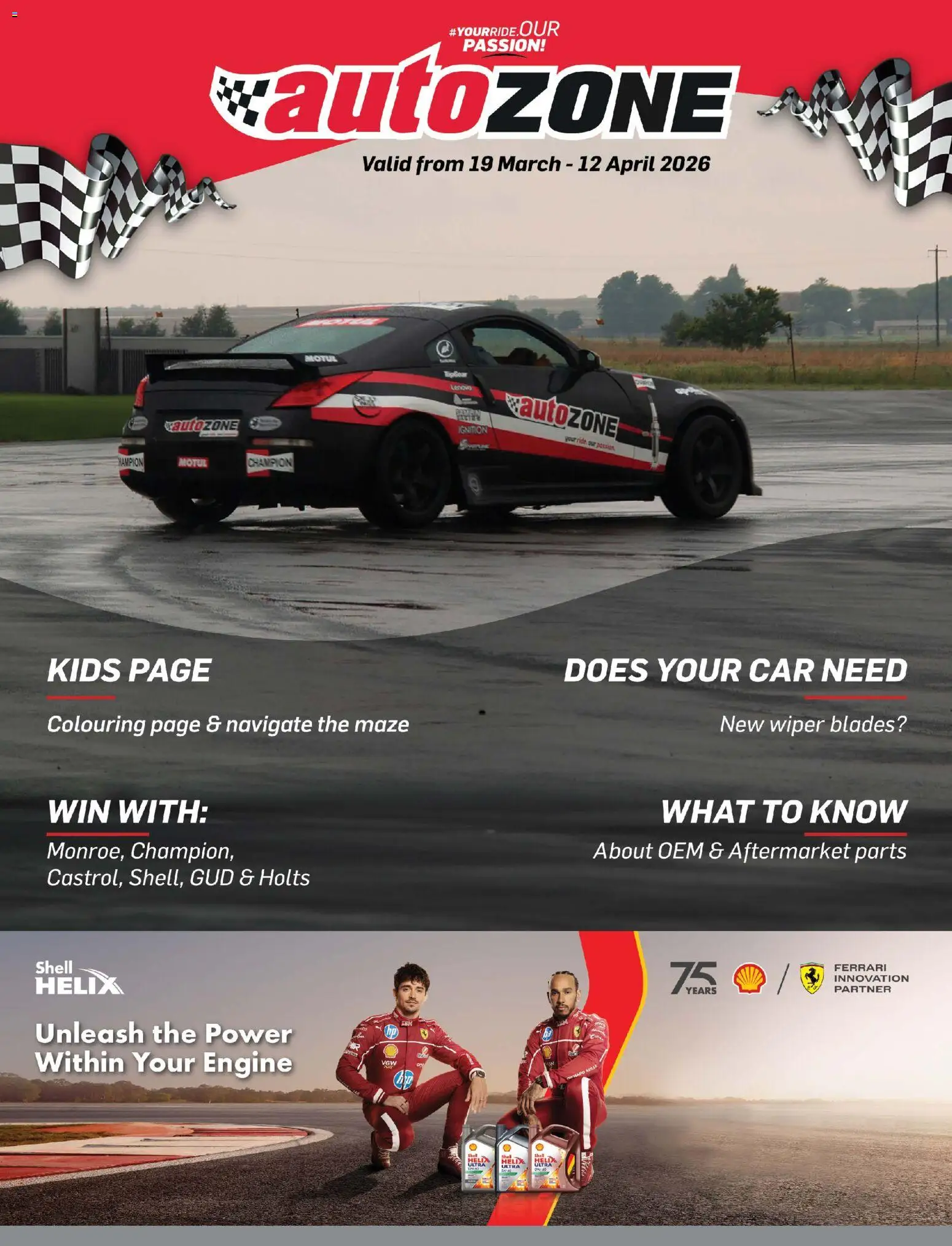 New AutoZone Specials catalogue – valid from 19.03.2026 | Page: 1