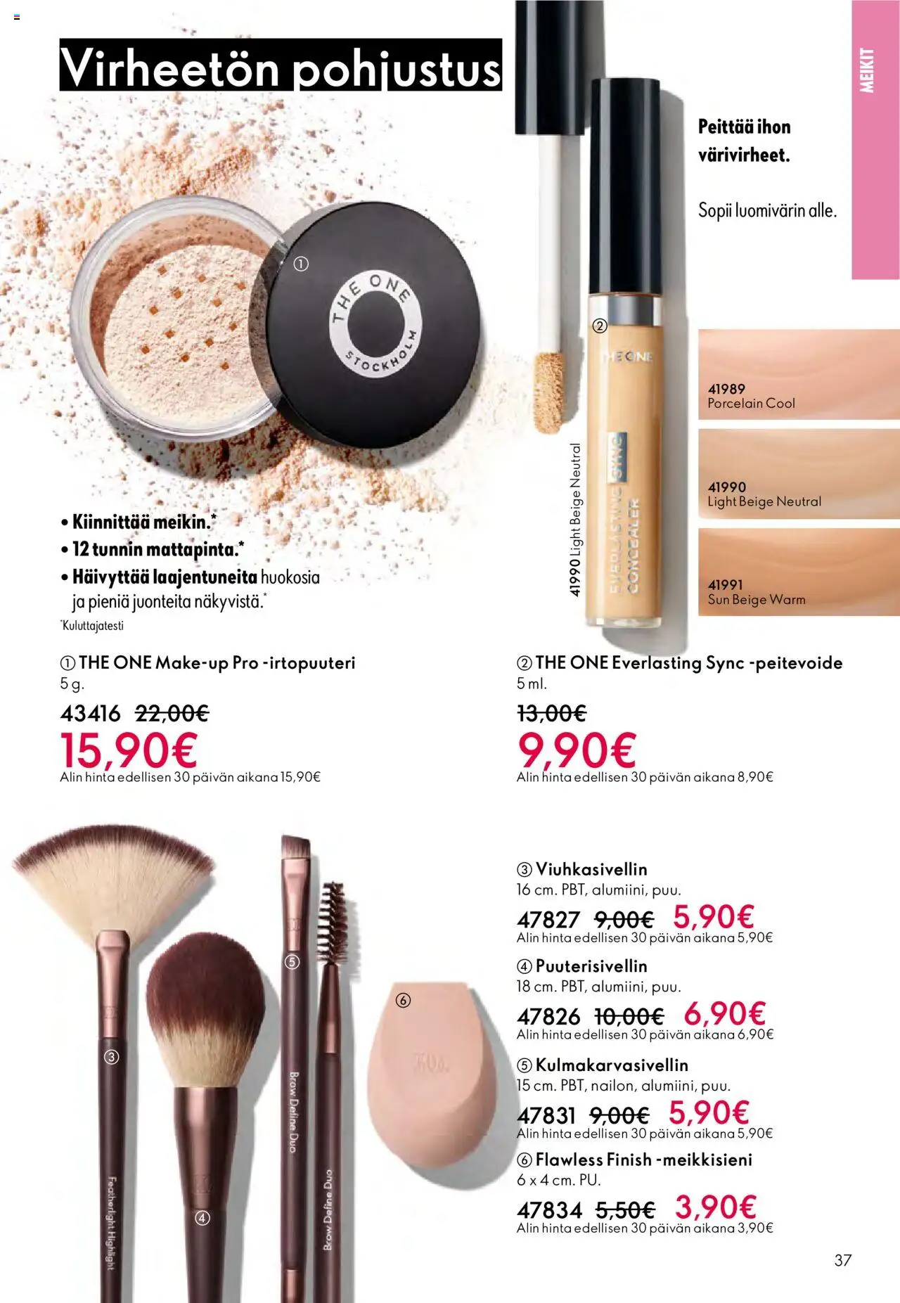 Oriflame - Esite 14 – voimassa 08.10.2025 alkaen | Sivu: 37 | Tuotteet: Peitevoide