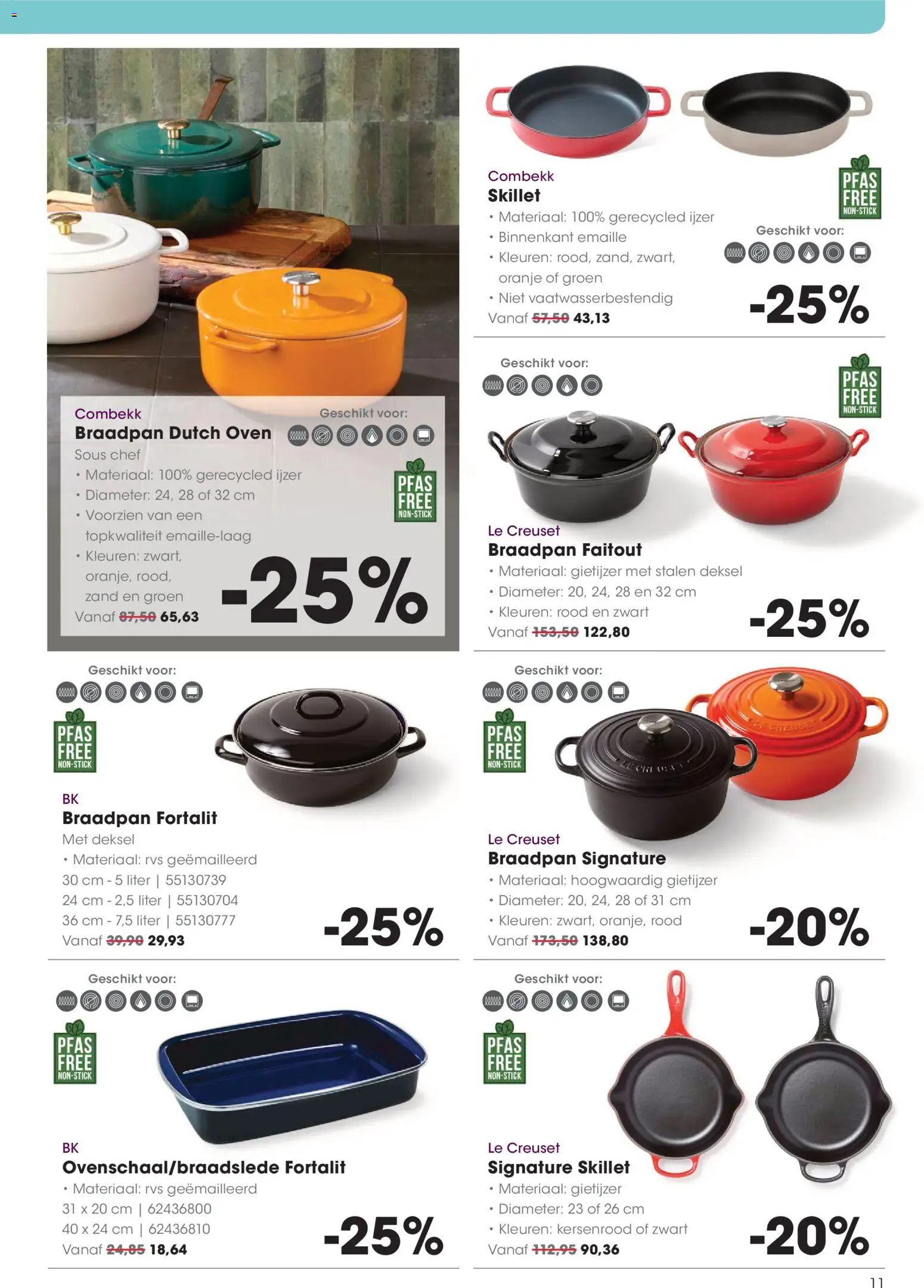 {H1} | Pagina: 11 | Producten: Gietijzer, Oven