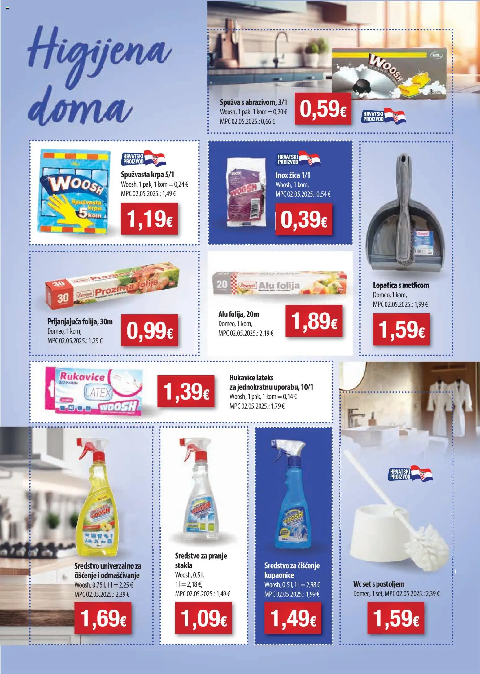 Bakmaz katalog | vrijedi od 21.01.2026 | Stranica: 14 | Proizvodi: Spužva, Krpa, Rukavice, Lopatica