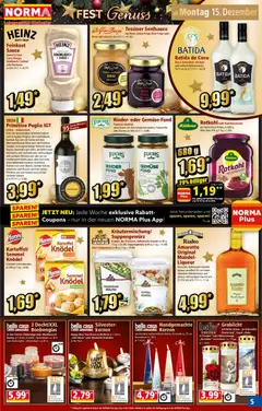 Norma Flugblatt ab 15.12.2025 gültig | Seite: 5 | Produkte: Gewürze, Gemüse, Knoblauch, Birne