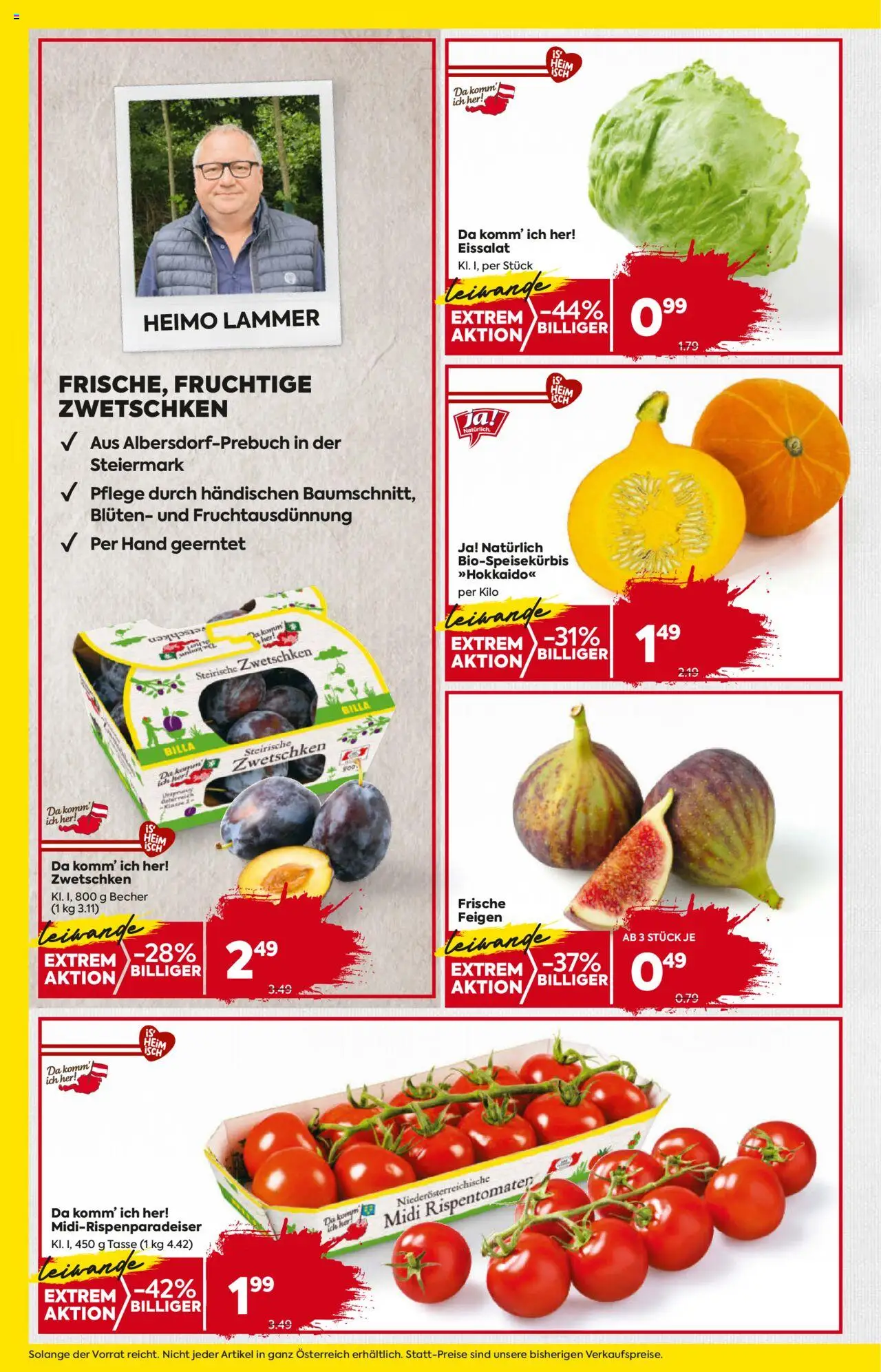 Billa Flugblatt - Burgenland gültig ab 04.09.2025 | Seite: 4 | Produkte: Herd