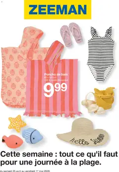 Zeeman - Prévisualisation de Zeeman catalogue Printemps valide à partir de 25.04.2026