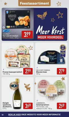 Aldi - Folder week 52 - Voorbeeld van een folder van Aldi, geldig van 22.12.2025 | Pagina: 32 | Producten: Kaas, Parmezaan, Oven, Alcohol