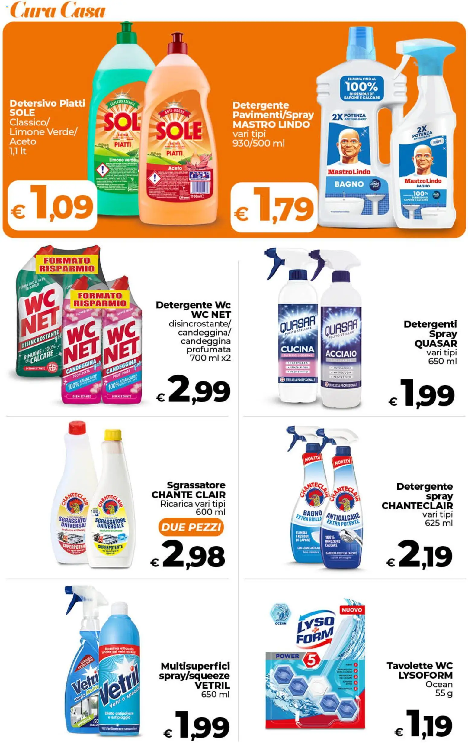 Volantino Ipercoop del 28.04.2026 | Pagina: 48 | Prodotti: Detergente, Anticalcare, WC, Bagno