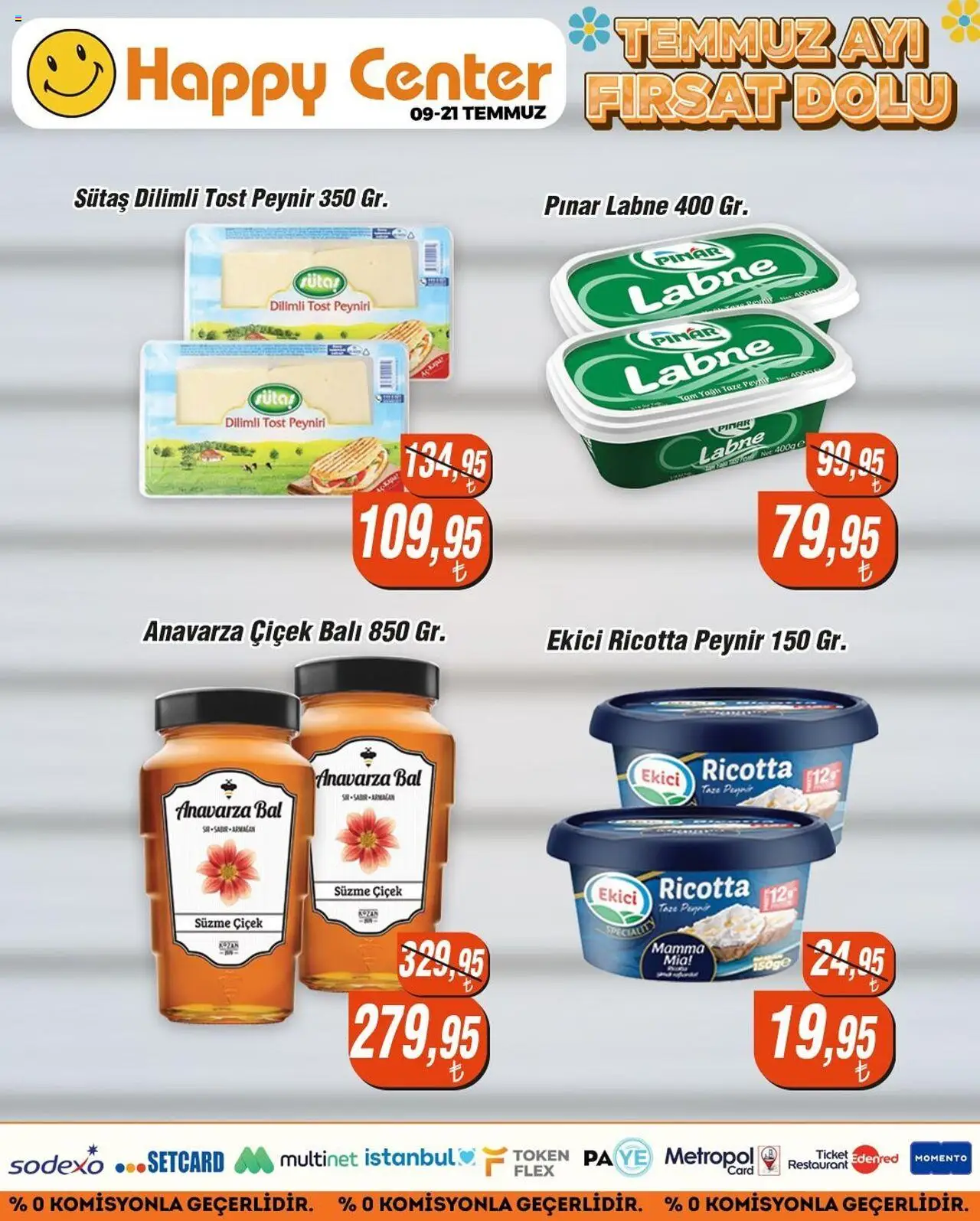 Happy Center Katalog - 09.07.2025 tarihinden itibaren geçerlidir | Sayfa: 18 | Ürünler: Peynir, Ekici