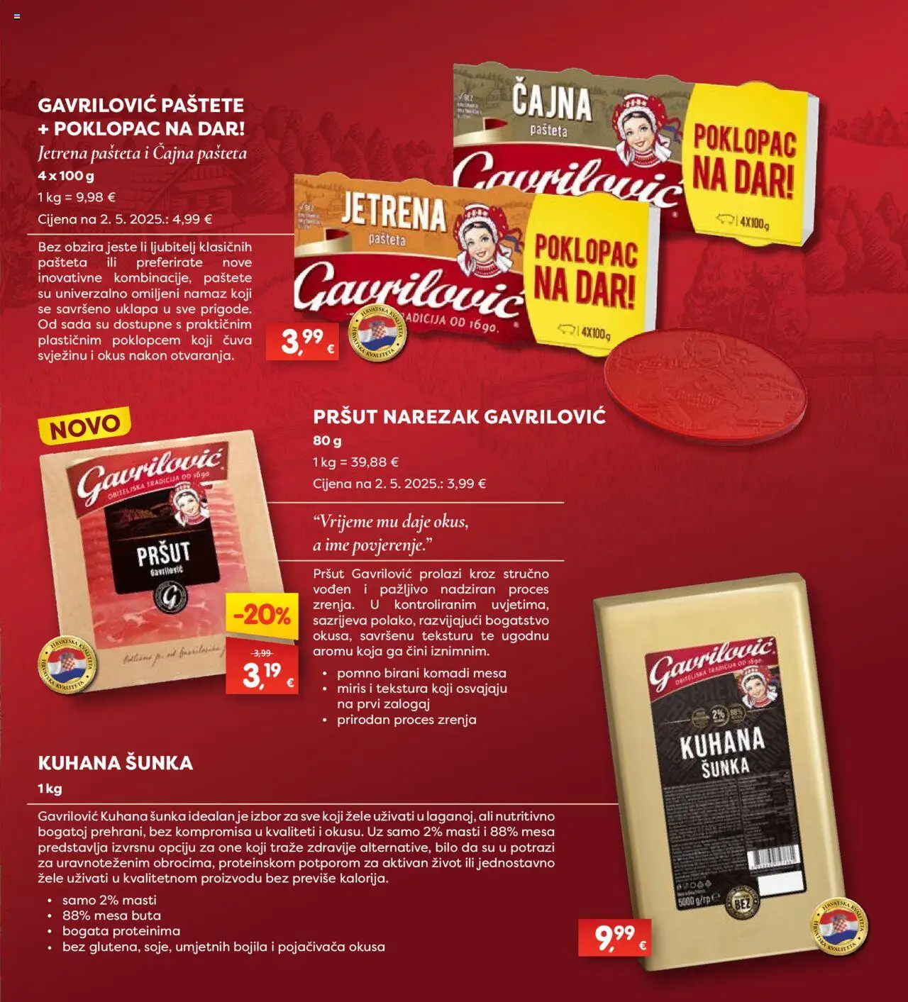 Interspar katalog | vrijedi od 15.10.2025 | Stranica: 11 | Proizvodi: Miris, Narezak, Pašteta, Namaz
