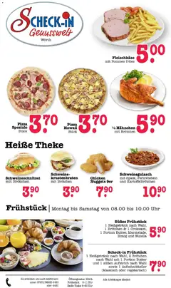 Schweinegulasch, mit Speck, Perlzwiebeln und Kartoffelbrötchen ab 20.04.2026 gültig | Seite: 14 | Produkte: Schweinegulasch, Theke, Krustenbraten, Uhr