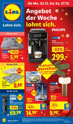 Lidl - Prospekt ab 22.12.2025 gültig