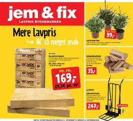 Jem & fix - Tilbudsavis gyldig fra 02.11.2025