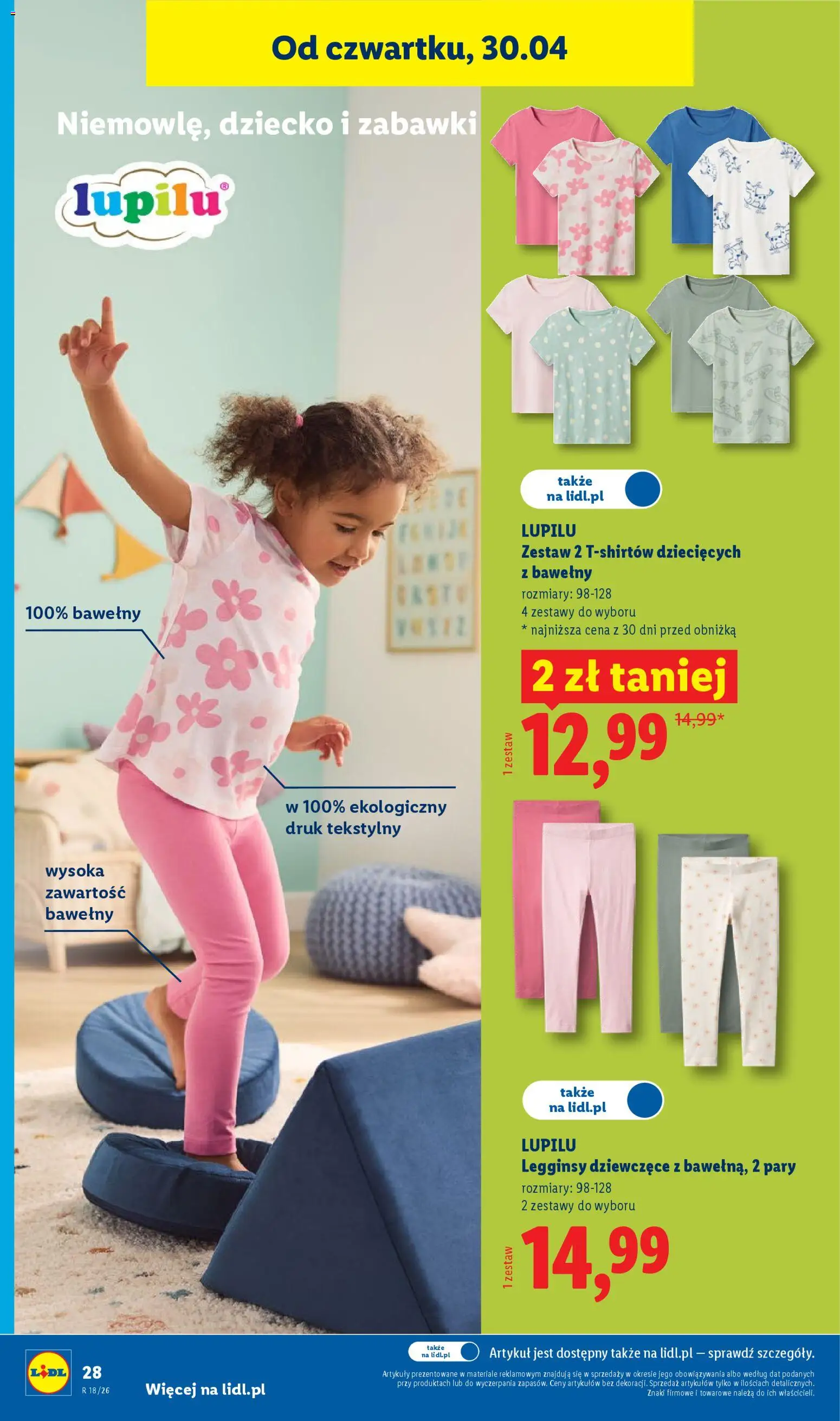 Lidl Katalog od 27.04.2026 | Strona: 34 | Produkty: Legginsy